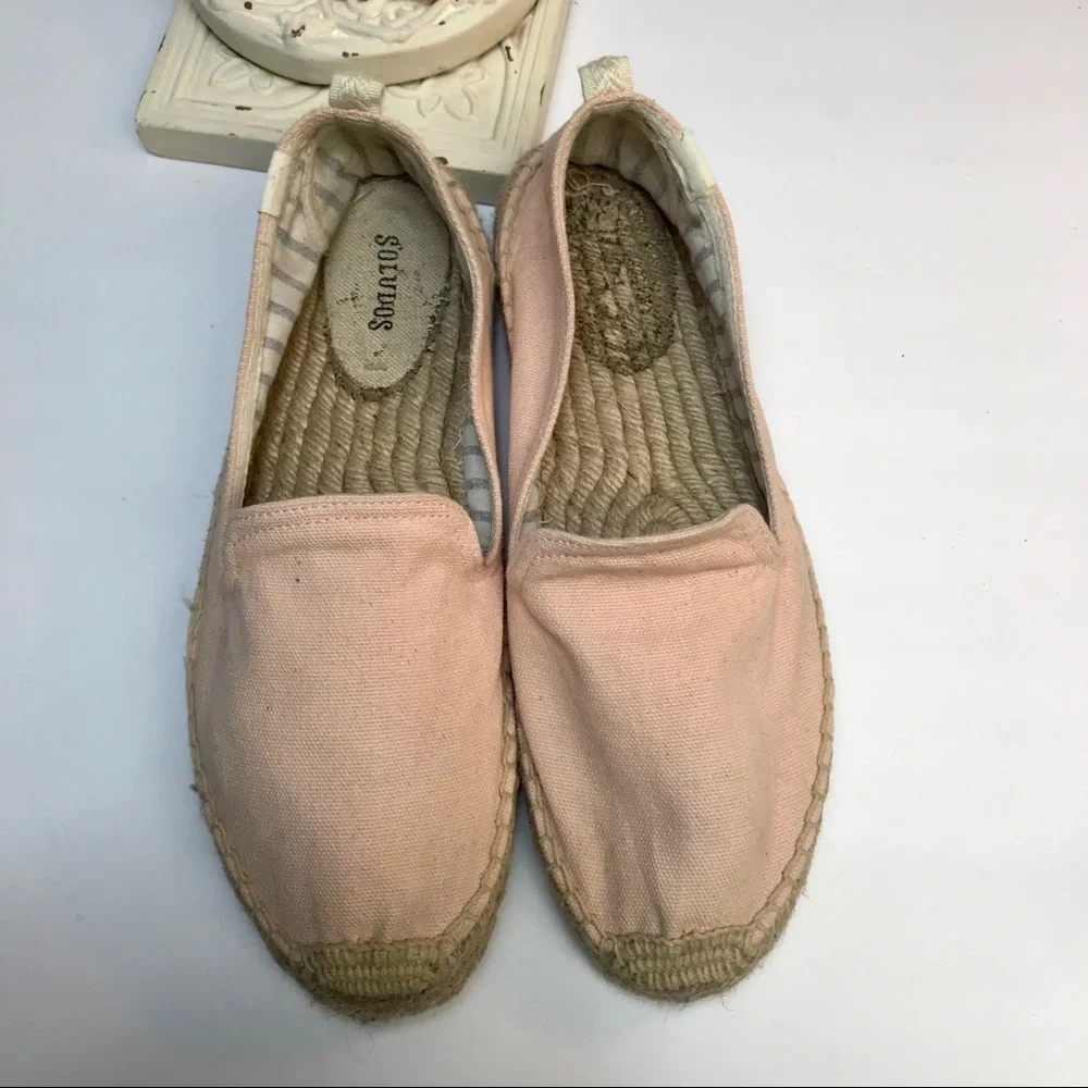Blush Pink Soludos Platform Espadrilles